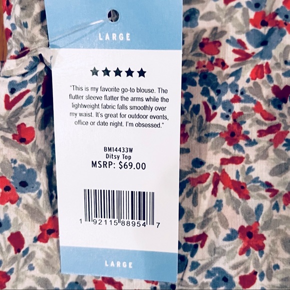 So cute! BB Dakota Steve Madden sleeveless top - Size Large - Picture 5 of 6